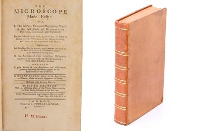 Lot 35 - Baker, Henry, The Microscope Made Easy