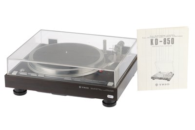 Lot 995 - A Trio KD-850 Hi Fi Turntable