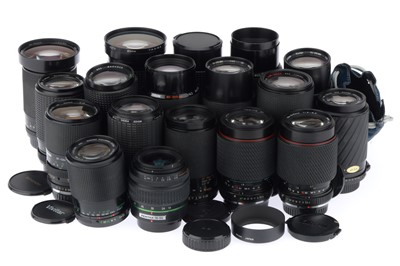 Lot 407 - A Selection of K-Mount Zoom Lenses