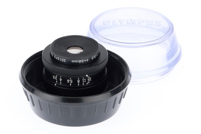 Lot 247A - An Olympus Zuiko Macro f/3.5 38mm Lens
