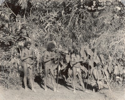 Lot 472 - Platinum Print, Ceylon Natives