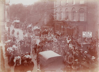 Lot 476 - Mock student funeral, 1911, Cambridge