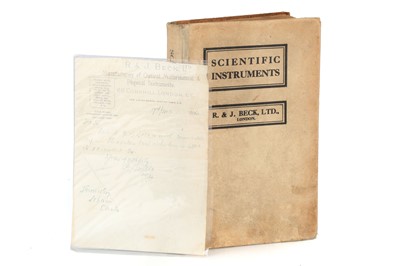 Lot 753 - Rare Catalogue of all R & J Beck Products