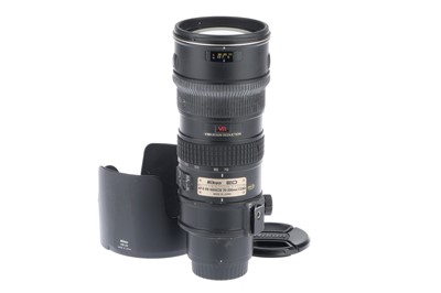 Lot 361 - A Nikon AF-S Nikkor f/2.8G 70-200mm Lens