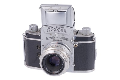 Lot 190 - A Rheinmetall VEB Exa System SLR Camera 