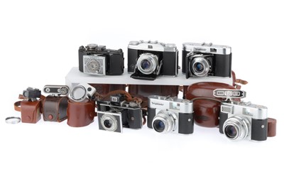 Lot 357 - A Group of Film Cameras
