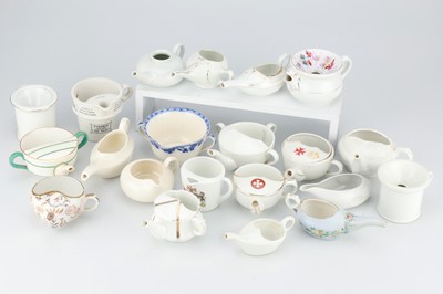Lot 557 - A Large Collection of Medical Ceramics