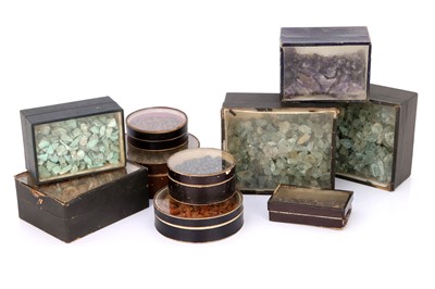 Lot 41 - A Collection of Stock Minerals From the Firm of Gregory & Bottley