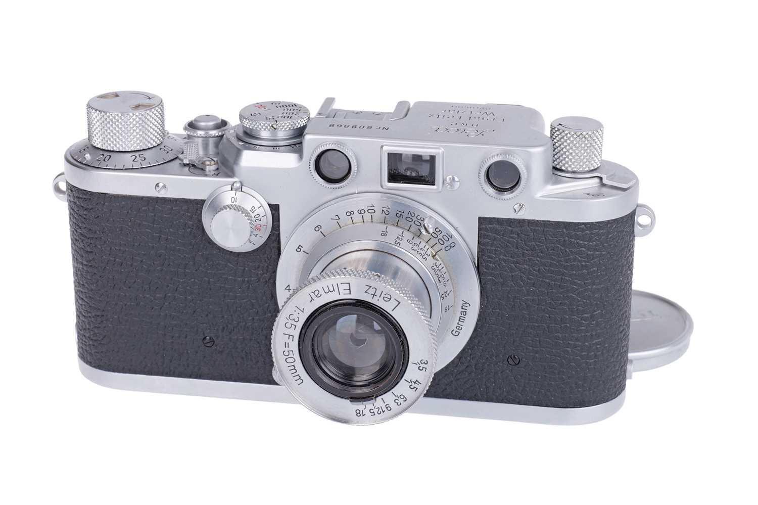 Lot 15 - A Leica IIIf Rangefinder Camera