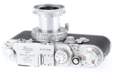 Lot 2 - A Leica IIIf Rangefinder Camera