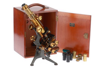 Lot 630 - A Watson "Royal" Compound Microscope