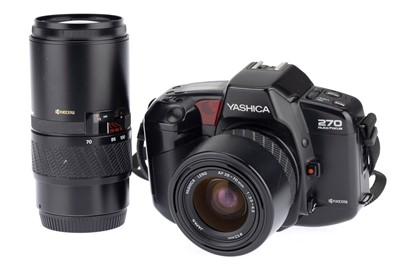 Lot 142 - A Yashica 270 Autofocus 35mm SLR Camera Outfit