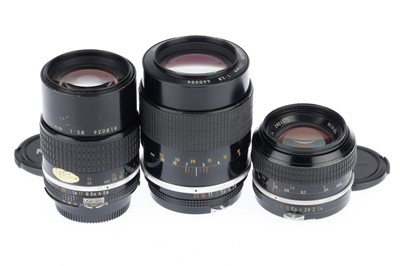 Lot 410 - A Group of Nikon Lenses