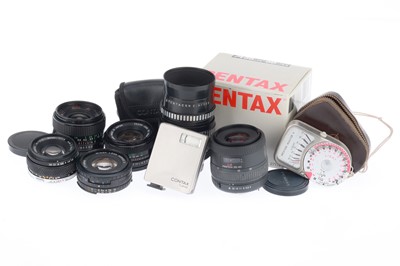 Lot 411 - A Group of Camera Lenses