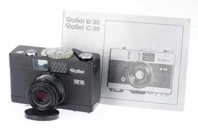 Lot 107 - A Rollei 35B 35mm Compact Camera