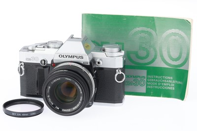 Lot 211 - An Olympus OM30 Camera