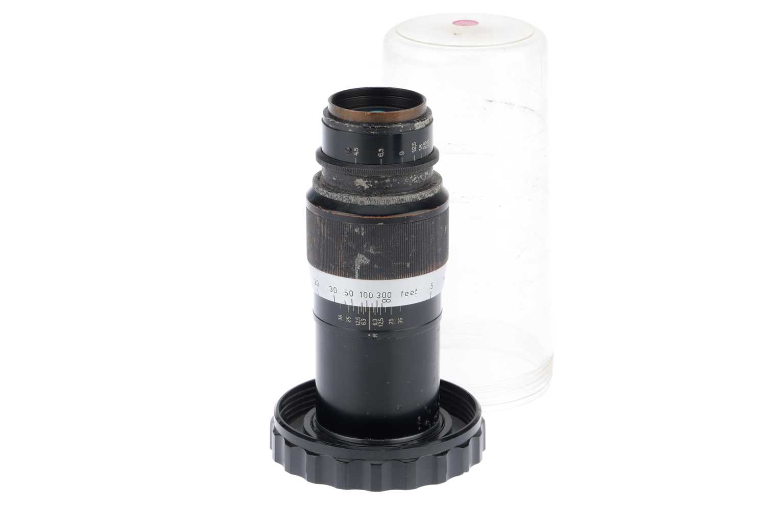 Lot 15 - A Leitz Wetzlar f/4.5 13.5cm Elmar Lens