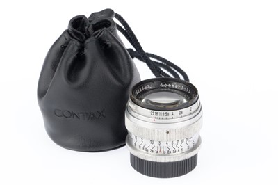 Lot 384 - A Carl Zeiss Jena Sonnar f/1.5 5cm Lens
