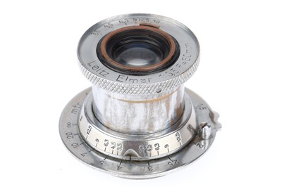 Lot 12 - A Leitz Wetzlar f/3.5 50mm Elmar Lens