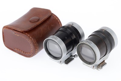 Lot 560 - A Pair of TEWE 35-200 Parallax Correcting Viewfinders