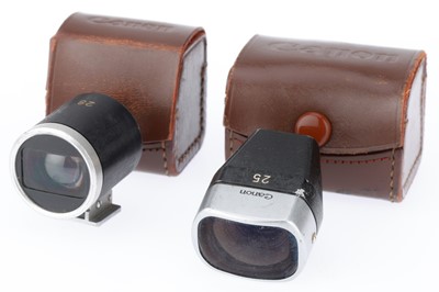 Lot 561 - A Pair of Canon Shoe Mount Viewfinders