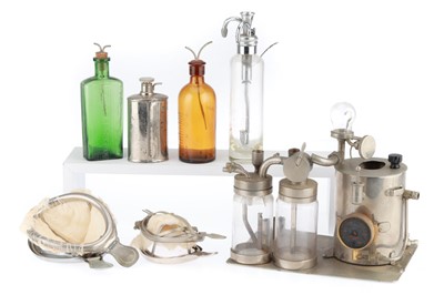 Lot 555 - Anaesthetic Apparatus, Masks & Bottles