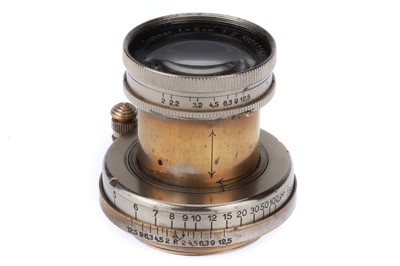 Lot 17 - A Leitz Wetzlar Summar f/2 5cm Collapsible Lens