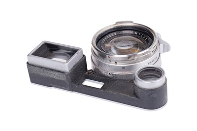 Lot 60 - A Leitz Summilux f/1.4 35mm 'Steel Rim' Lens