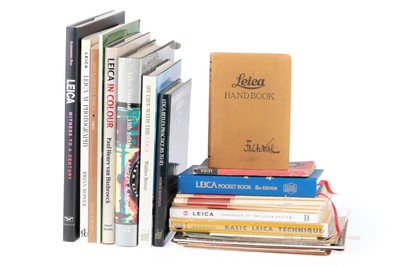 Lot 554 - A Selection of Leica Related Books and Literature