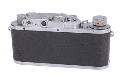 Lot 8 - A Leica IIIa 'Army Film Unit' Rangefinder Camera