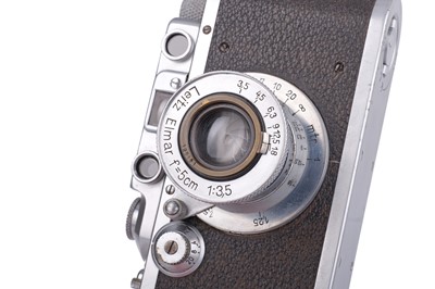 Lot 8 - A Leica IIIa 'Army Film Unit' Rangefinder Camera