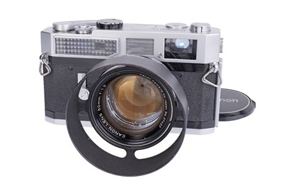 Lot 112 - A Canon Model 7 Rangefinder Camera