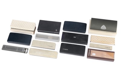 Lot 480 - A Selection of Assorted Pen Cases