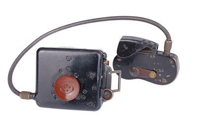 Lot 252 - A KGB F-21 Button Subminiature Spy Camera