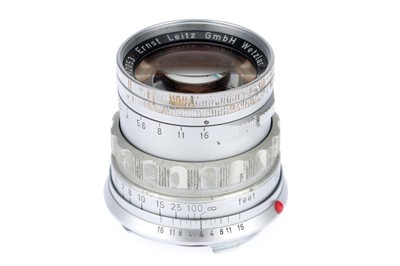 Lot 13 - A Leitz Wetzlar Summicron f/2 5cm Lens