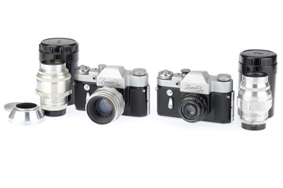 Lot 136 - A Pair of Krasnogorsk Zenit3M Camera Outfits