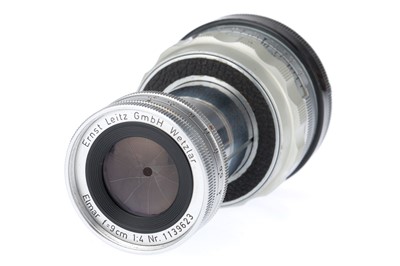 Lot 28 - A Leitz Elmar f/4 90mm Collapsible Lens