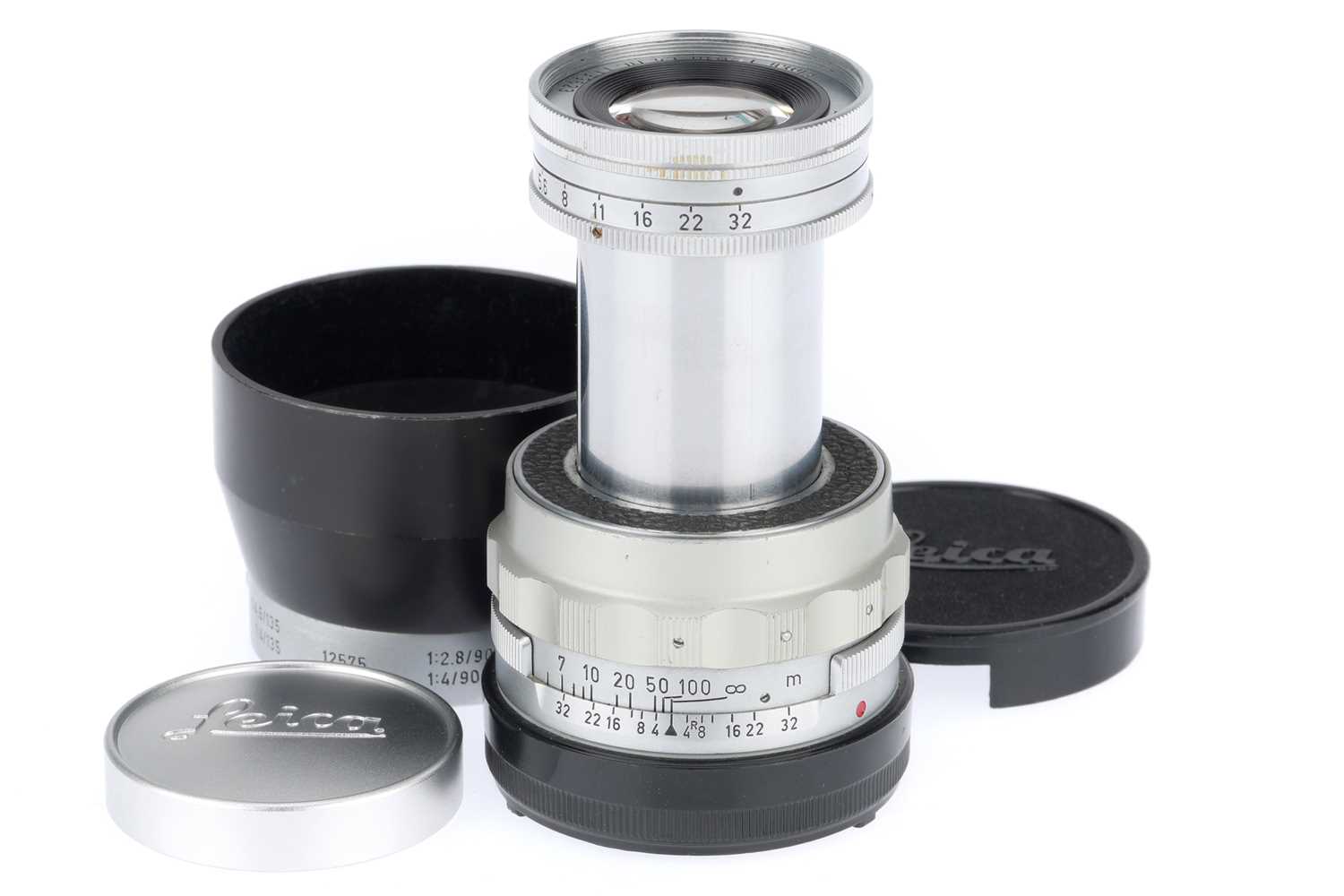 Lot 28 - A Leitz Elmar f/4 90mm Collapsible Lens