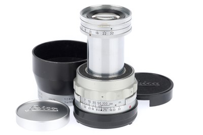 Lot 28 - A Leitz Elmar f/4 90mm Collapsible Lens