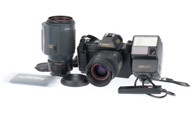 Lot 181 - A Canon T80 35mm SLR Camera Outfit
