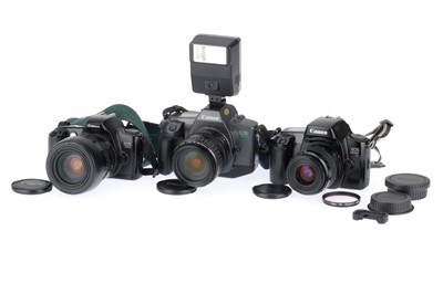 Lot 173 - A Group of Canon EOS 35mm Cameras