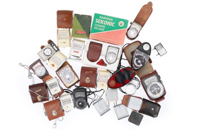Lot 571 - A Selection of Gossen and Sekonic Exposure Meters