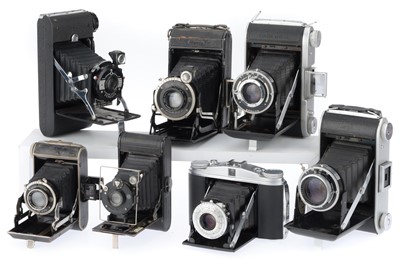 Lot 303 - A Selection of Folding Cameras
