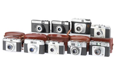 Lot 308 - A Selection of Fixed Lens Cameras