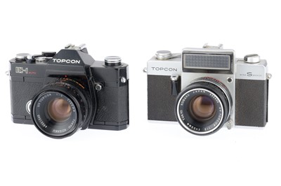 Lot 309 - A Pair of Topcon SLR Cameras
