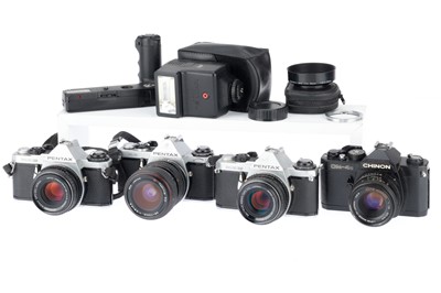 Lot 310 - A Group of K-Mount Cameras