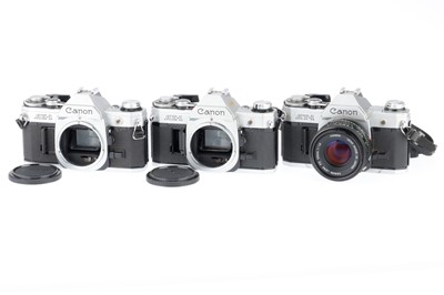 Lot 311 - A Trio of Canon Camera Bodies