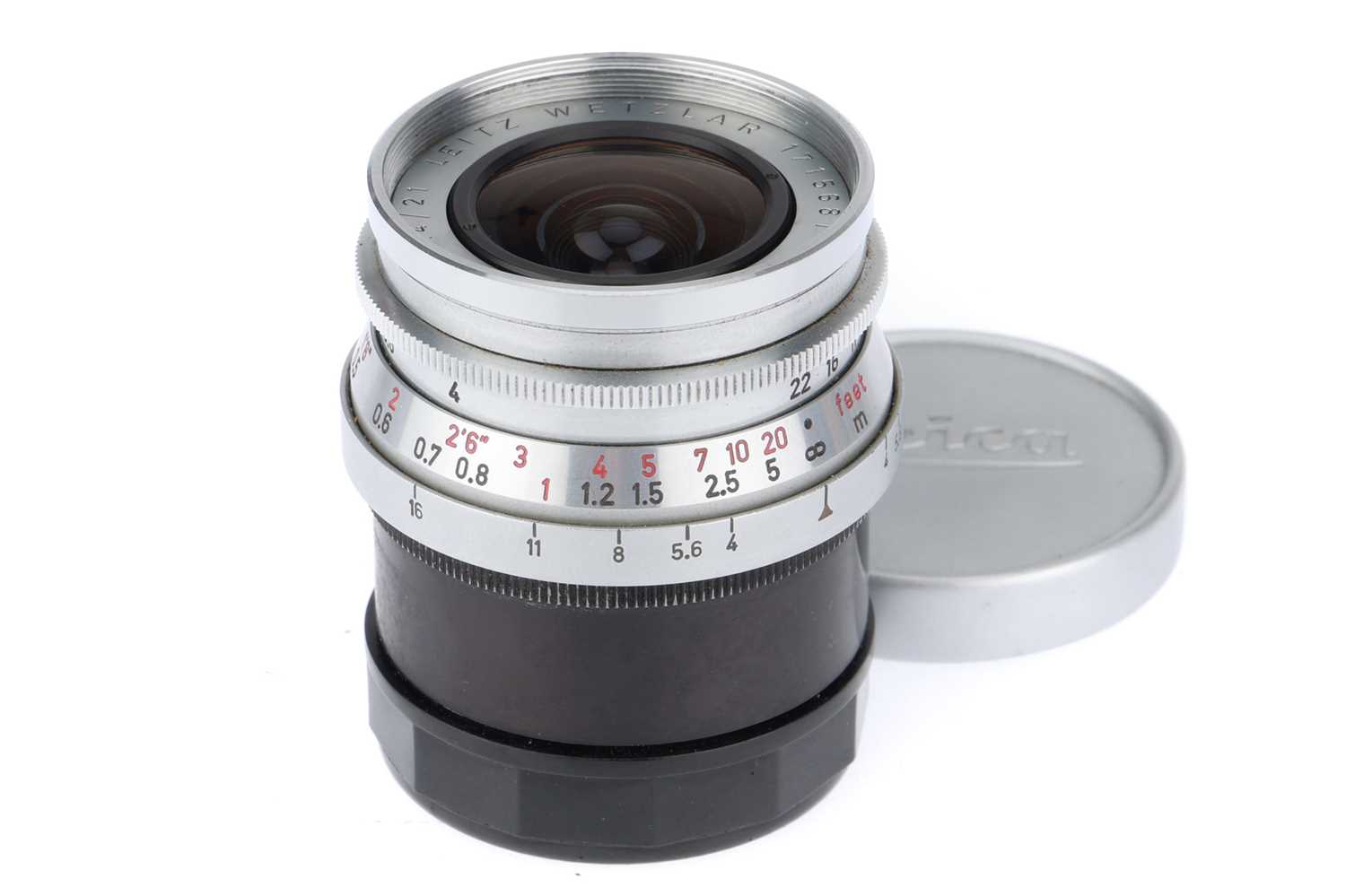 Lot 9 - A Leitz Super-Angulon f/4 21mm Lens