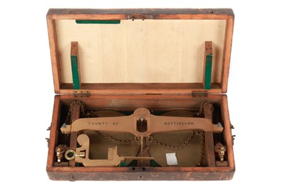 Lot 394 - County of Nottingham, 56LB, Outdoor Inspectors Beam Scale