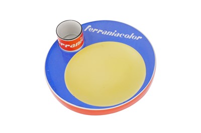 Lot 310 - A Ferrania Ferraniacolour Ceramic Advertising Dish